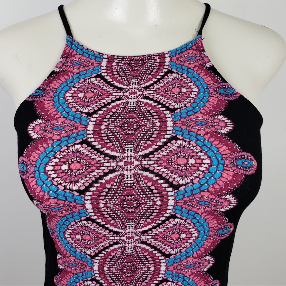Xhilaration Dress size Small Black Geometric - Picture 2 of 7